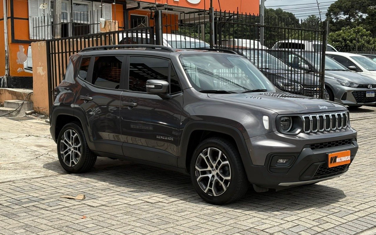 Jeep Renegade Long. T270 1.3 TB 4x2 Flex Aut. na cor Cinza em Curitiba / PR - 763820
